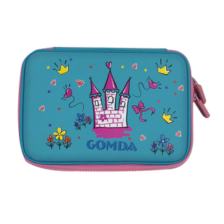 Cute EVA Pen Case for students with PU surface