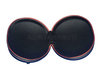 Customize Hard Headphone Travel Case / Smooth PU Surface Earphone Carrying Case Eco Friendly