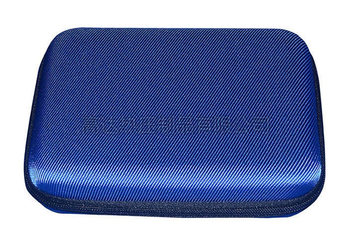 Custom External Hard Drive Carrying Case, Blue Durable Hard Drive Case EVA Plate